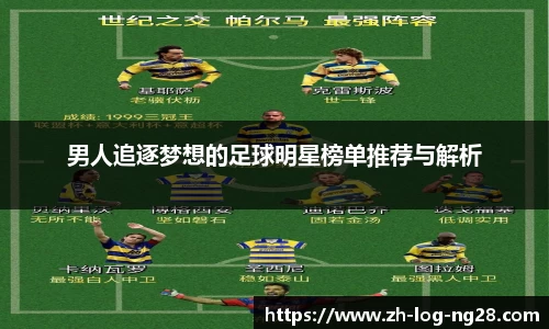 男人追逐梦想的足球明星榜单推荐与解析